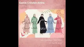 Gamis Rayon Crinkle Amira