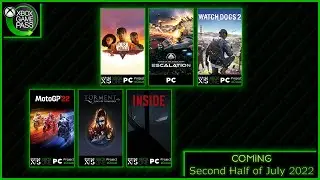 Coming to Xbox Game Pass Second Half of July 2022