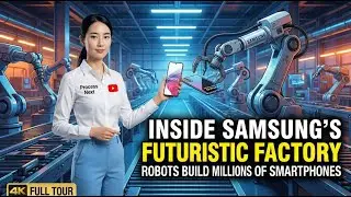 Inside Samsung&rsquo;s Futuristic Robot Factory Where Millions of Smartphones Are Made