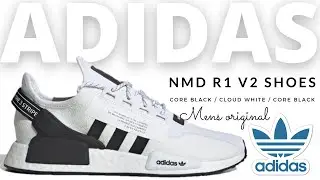 NMD R1 V2 SHOES|Adidas NMD R1 V2 SHOES|indian jutawala|NMD R1 V2|NMD R1 V2 Cloud White Core Black