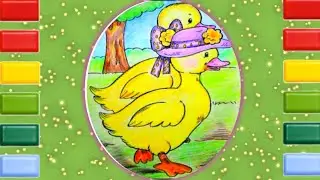 A Couple of Duck Coloring Page | Amazing Coloring