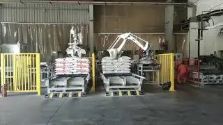 Robot abb IRB 660 palletizer