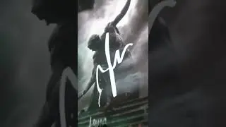 Zack Snyder signed poster from Snydercon 2023!!! Best gift ever!! #zacksnyder #snyderverse
