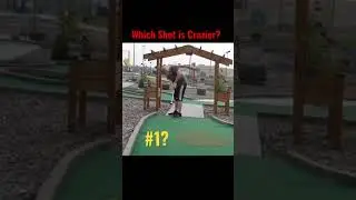 2 Craziest Shots Ever Made By Matt ⛳️ #minigolf #golf #shorts