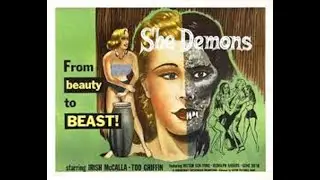 She Demons (1958) Horror Sci-fi Film