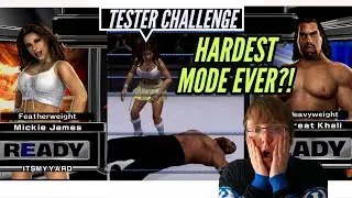 The Hardest Challenge in WWE Games History?! - Tester Challenge!