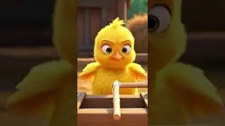 Smart chicken #cartoon #babyanimal #animation#viralvideo