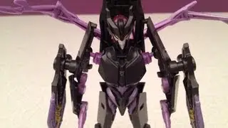 TRANSFORMERS PRIME AIRACHNID - VIDEO TOY REVIEW