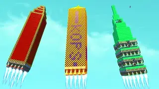 WHO HAS THE BEST ROCKET CHALLENGE! (Scrap Mechanic)