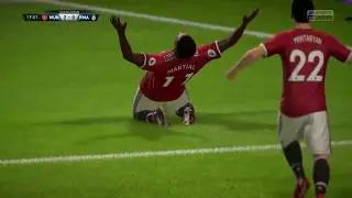 FIFA 18 - Martial first touch goal