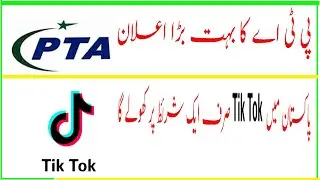 Why PTA bans TikTok in Pakistan?| tiktok ban pakistan | fsub videos