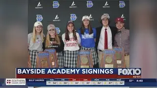 Signing day at Bayside Academy