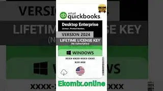 QuickBooks Desktop Pro 2024 🔑 Lifetime License | No Subscription Needed #accounting #quickbooks2024