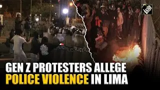 Gen Z protester criticizes police violence as tensions flare in Lima
