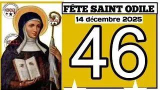 Boul f&ecirc;te Saint Odile pour 14 d&eacute;cembre 2025 #boulcho #boulsaint #bouldife345 