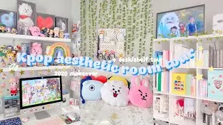 Kpop & Anime Aesthetic Room Tour💫🌱