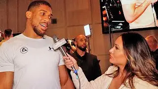 Anthony Joshua reacts to Dillian Whyte's failed drug test! Says he's 100% focused on Robert Helenius