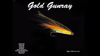 TYING THE GOLD WILLIE GUNRAY SALMON FLY WITH RYAN HOUSTON