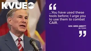 Texas Gov. Abbott urges AG Paxton to revoke CAIR's nonprofit status