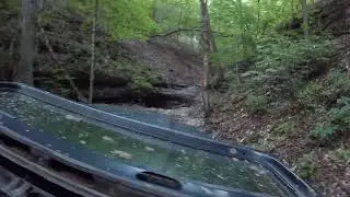 First half of Hard Times trail at Prairie's Edge off road park.