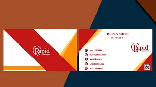 How To Design Unique Business Card in CorelDraw  CorelDraw Free Tutorial
