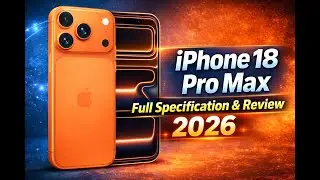 iPhone 18 Pro Max Full Specifications and Reviews 2026 | Price, Camera, and Battery.