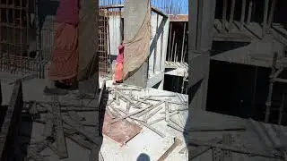 How to cover a column by sack(बोरी) after column Casting #trendingshorts #shortsyoutube #column