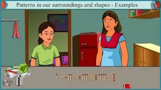 Patterns in our surroundings and shapes | Part2/3 | English | Class 1