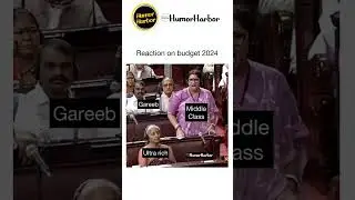 Reaction On budget 2024 😂 #budget #budget2024 #shorts