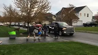 Baileys surprise quarantine birthday parade. 4-24-2020