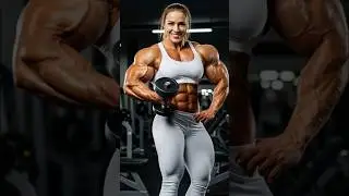 Is this for real？ #bodybuilding #fyp #ai #musclequeen #usa