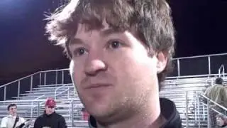 Amory soccer coach Nathan Clayton