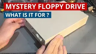 MYSTERY 5.25 inch external floppy disk drive - What is it for and does it work ?