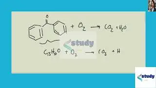 Write the chemical reaction for benzophenone and Jones reagent  Write the chemical reaction for the