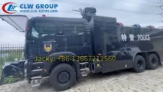 China SINOTRUK 10T Anti Riot Water Cannon Truck
