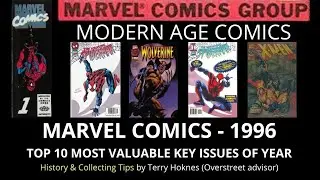 MODERN AGE Marvel Comics 1996 Top 10 Most Valuable key issues comic book investing Spider man