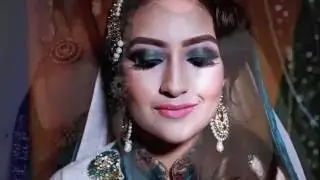 Zoebia Majeed mua ,Asian  Pakistani nikkah bridal makeup 2016