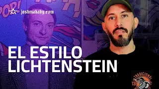 El estilo Roy LICHTENSTEIN y los puntos Ben Day | Josh Mahaby