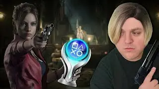 Resident Evil 2's PLATINUM Trophy With NO WAY OUT!