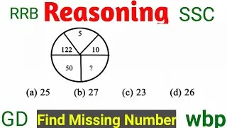#Reasoning#G.I#RRB#RRC#GD# QUESTION MISSING NUMBER education WhatsApp Staust video