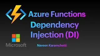 Serverless - How to build Azure Functions using Dependency Injection (DI)