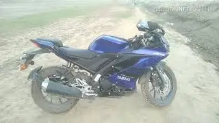 #Yamaha #R15 #V3 #Review In #Hindi #Video  (Part 1 ) | AkA Bikers Brotherhood |