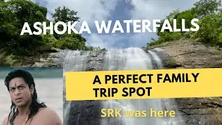Shah Rukh Khan was at Ashoka waterfalls
