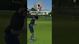 I didn&rsquo;t see anything 👀😂🫠 #golf #golfplusvr #vrgolf #metaquest #virtualreality
