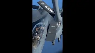 F-15E Strike Eagles Conduct Combat Air Patrol and Refueling | USCENTCOM AOR
