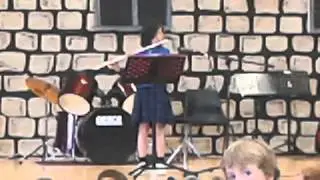 Ellie beck performs flute