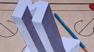 amazing 3D drawing , how to 3D draw, #art #drawing #gkmpl