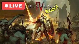 LIVE Diablo 4 Brandish Paladin [PS5 / Xbox Series X] [Multistreaming]