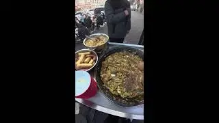 POV Livestream | Street Vendor Serving Big-Pot Dishes | Real-Time Roadside Sales
