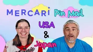Mercari USA and Japan Pin Mail